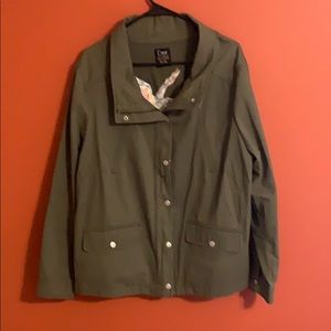 DEX PLUS Olive Jacket